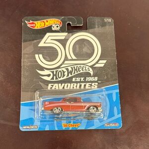 Hot Wheels Red '56 Chevy Toy Car